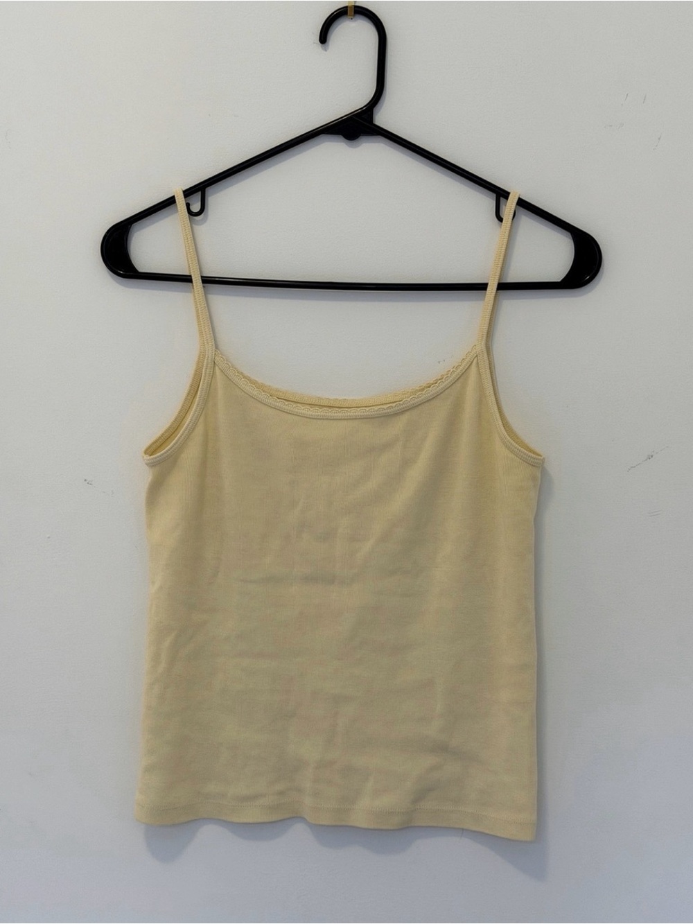 Brandy Melville Yellow Spaghetti Strap Tank Top